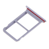 Max Dual SIM Card Tray Slot Holder Adapter Replacement for Huawei P20 Pro silver