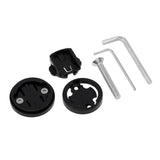 Maxbell Universal Bicycle Stem Top Cap Computer GPS Stopwatch Mount Bracket Black