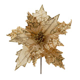 Maxbell Flowers Ornaments Wedding Home Accessories Artifical Fake Decorations Aureate