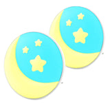 Maxbell 2Pcs Plug evening wall Mounted Environmental Friendly for Kitchen Yellow