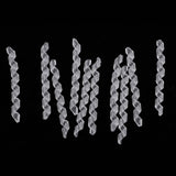 Maxbell 5Pcs Bicycle Brake Cable Spiral Sleeves Shift  Housing Protector Transparent