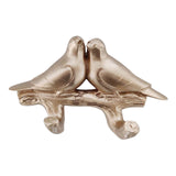 Maxbell Nordic Coat Key Hanger Resin Bird Wall Decorations for Robe Purse Home Aureate