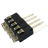 Max 5 Pieces 15A 250VAC V-15 Button SPDT 1NO 1NC Micro Switch with Lever