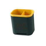 Maxbell Drain Chopsticks Cage Detachable Ventilation Durable for Closet Cabinet Home 2 Slot Green