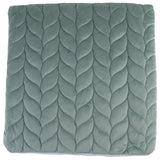 Max Soft Plush Quilted Square Throw Pillow Case Cushion Covers  Green