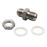 Maxbell Universal Stainless Steel Oil Pan Return Drain Plug Adapter Bung Fitting10AN