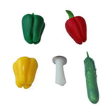 Maxbell 5pcs 1/6 Scale Dollhouse Vegetable Food Miniatures Room Ornaments Kits