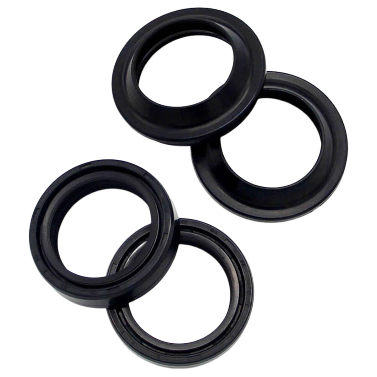 Maxbell Motorcycle Front Fork Oil Seal and Dust Seal Kit 35mmx48mmx11mm Replacements