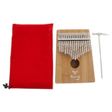 Max Maxb 17 Key Kalimba Mbira Finger Thumb Piano Percussion Instrument Wood