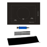 Maxbell Puzzle Roll Up Mat Felt Jigsaw Puzzle Storage Pad Blanket Black