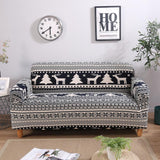 Max Elastic Sofa Cover 4 Sizes Sapphire Blue 2-Seater Beautiful Impression