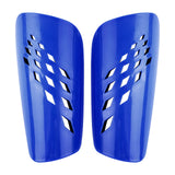 Maxbell Soccer Shin Guards Shin Guard Sleeves Comfortable for Adult EVA Cushion 2Pcs Blue