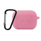 Maxbell Earphone 3D Protctive Case for Apple Airpods Pro Silicone Storage Box Pink
