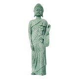 Maxbell Buddha Fish Tank Statue Figurine Aquarium Decoration Balcony Home Office Left Hand