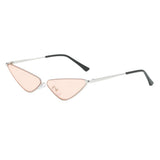 Max Unisex Metal Frame Fashion Cat Eye Sunglasses UV 400 Eyeglasses Pink