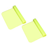 Maxbell 2 Pieces Keyboard Protector Cover Skin Durable Soft Washable Silicone Laptop 12inch-14inch Yellow