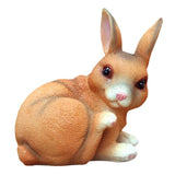 Max Outdoor Solar Powered LED Animal Light Garden Yard Decor Ornament Rabbit