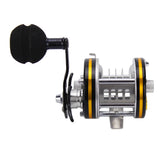 Maxbell Winter Ice Reel Trolling Reel for Sea Boat Big Game Fishing 4 Hole Reel