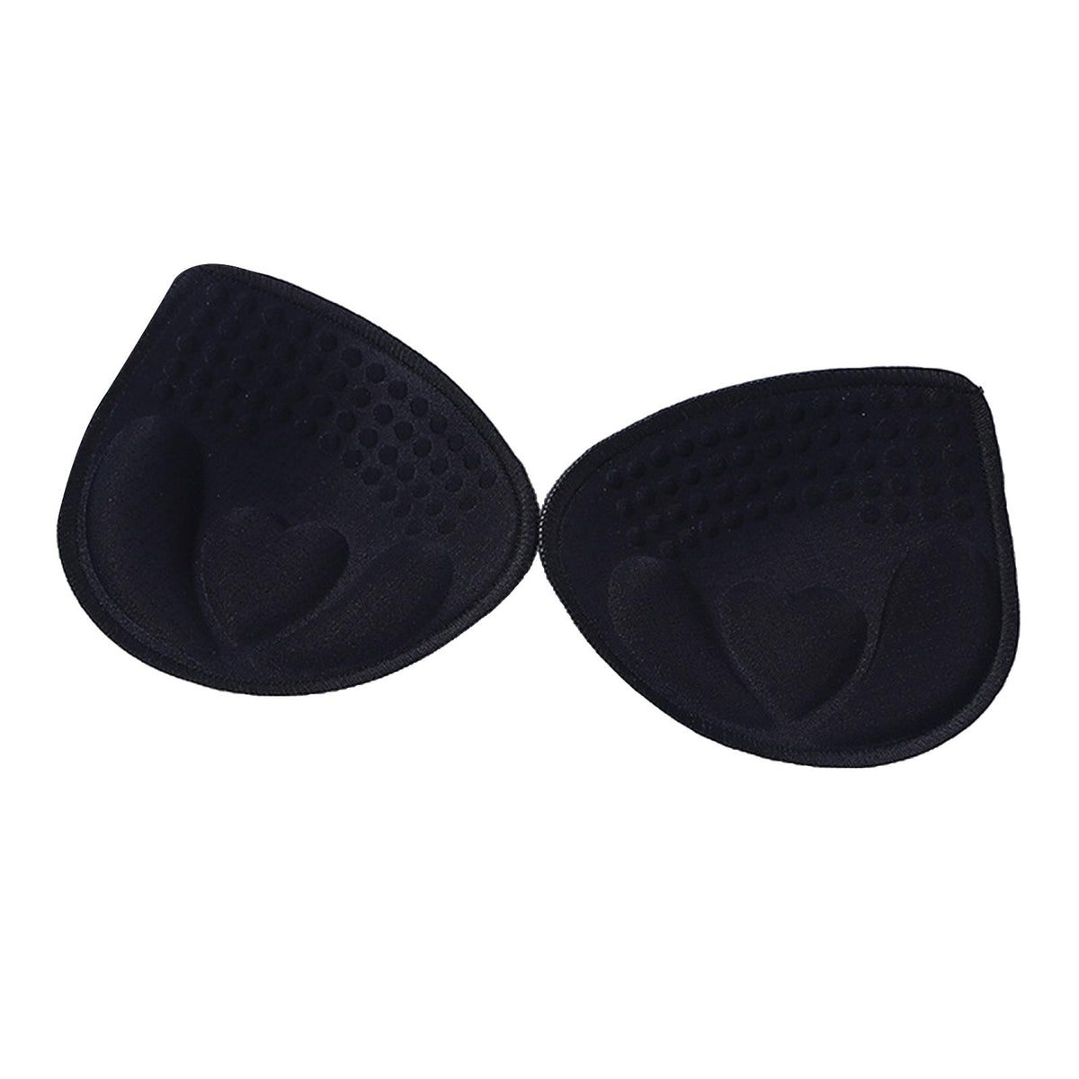 Maxbell Women Bra Pads Inserts Removable for Swimsuit Sports Black Split