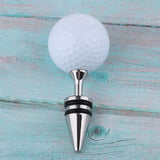 Maxbell Golf Ball Style Wine Bottle Stopper Liquor Bottle Sealer Rose Golden