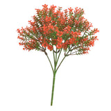 Max 6 Branches 48 Twigs Fake Four Leaf Clover Plant Home Garden Decor  Red