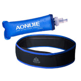 Maxbell Waterproof Waist Bag Running Belt Fanny Pack with Soft Water Bag Blue S