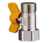 Max Maxb Copper Gas Fuel Hose Valve Fuel Line Shutoff Ball Valve Pipe Fittings D