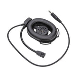 Maxbell Radio Headset Portable Noise Canceling Headset for Accessories Replace Parts black