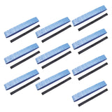 Maxbell 10 Pieces Tennis Overgrip Anti Skid Racket Grip Tape for Motorbike Handlebar Light Blue