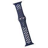 Maxbell Dual-color button Silicone Watchband for Apple iWATCH1234 42/44MM 3