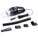 Maxbell 120W/12V Portable Vacuum Cleaner Dry Wet Dual Use High Power Black