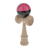 Maxbell Fuchsia/Black Japanese Traditional Kendama Ball Kids Wooden Educational Toy