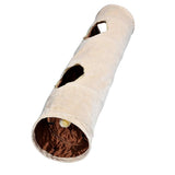 Maxbell Cat Tunnel Crinkle Tent with Ball Collapsible Interactive Pet Hiding Toy 50"