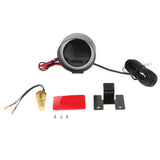 Max Maxb DC 12V/24V Car LCD Digital Voltmeter Water Temp Gauge Meter with Sensor 16mm