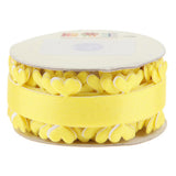Maxbell 2 Yards Self Adhesive Ribbon Decorative Craft Yellow