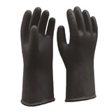 Max Long Industrial Rubber Latex Gloves Work Safety Gardening Gloves Black 50cm