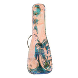 Max Maxb 23inch Colorful Ukulele Bag Backpack Carrying Carry Case for Ukulele Parts