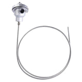 Maxbell 1 Pc Stainless Steel Probe Thermocouple K Type Temperature Sensor 6x1000mm