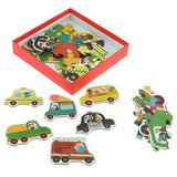 Max Kids Puzzles Toddlers Paper Jigsaw Puzzles for Baby Vehicle