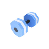 Maxbell Aquatic Dumbbell EVA Water Dumbbell for Pool Water Aerobics Workouts Blue