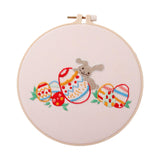 Maxbell Embroidery Starter Kit Sewing for Beginners Cross Stitch Needlework Gift Style D