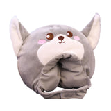 Maxbell Lovely Plush Wolf Hat Halloween Costume Hats for Adults Kids Stuffed Toy