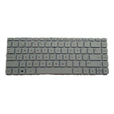 Maxbell Laptop Keyboard Replacement Spanish for 14-Bk Tpn-W125 White No Backlight