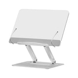 Maxbell Acrylic Laptop Stand Bookshelves 180 Rotating for Tablet Support Desktop Type B