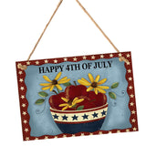 Max Decorative Hanging Wood Plaque Patriotic Sign Party Supplies Home Wall Decor