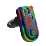 Maxbell Car Charger Bluetooth 5.0 FM Transmitter Fast Charge Receiver Music Player