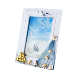 Maxbell Photo Holder Craft Tabletop Fashion Sailboat Mediterranean Ornaments 6 inch 15x20cm