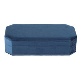 Maxbell Rings Display Holder with Lid Container Velvet for Multiple Rings option 6