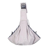 Maxbell Pet Slings Bag Carrying Pocket Dog Carrier Pouch Puppy Guinea Pig Small Light Gray