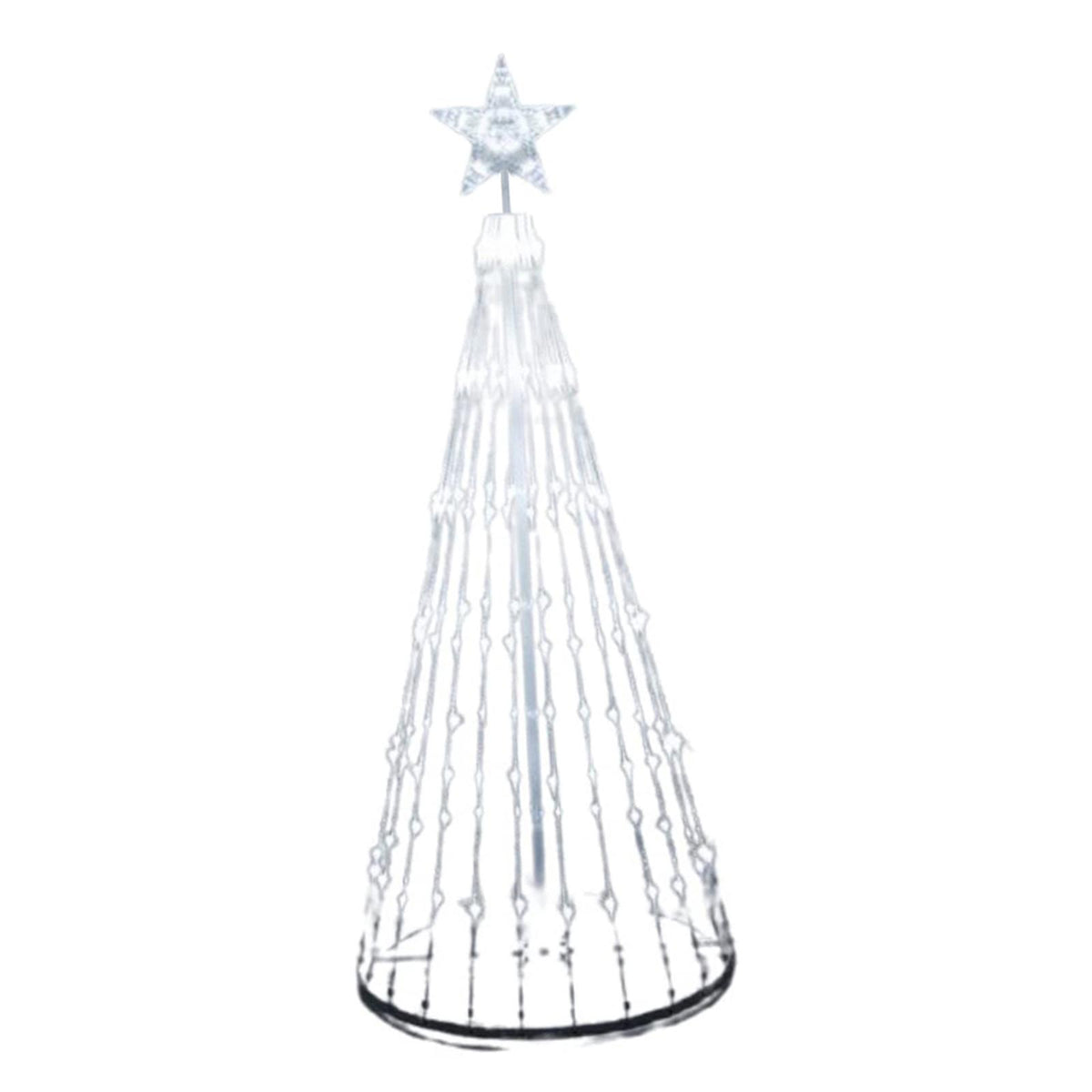 Maxbell Christmas Tree Lights 200LED Colorful Lighting for Xmas Home 1.2m